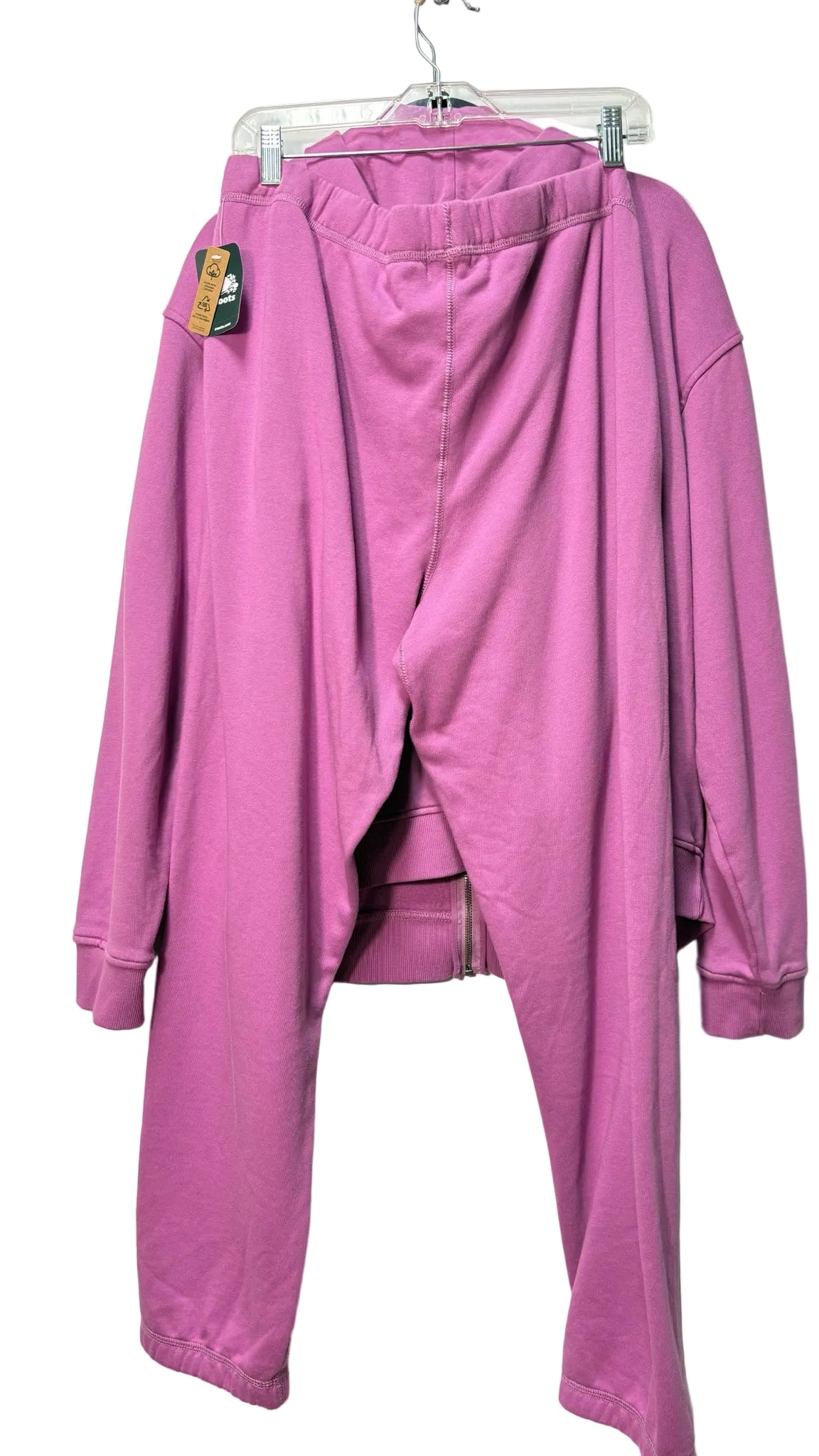 Size XL Roots Pink Brand New Ladies 2 Part Top