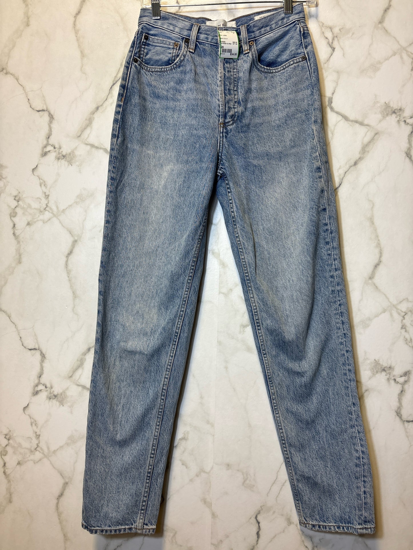 Size 28 Blue Ladies Pants