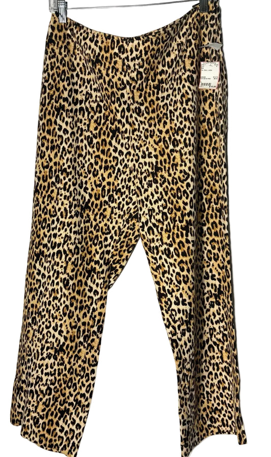 Size L Zara Tan Black Ladies Pants