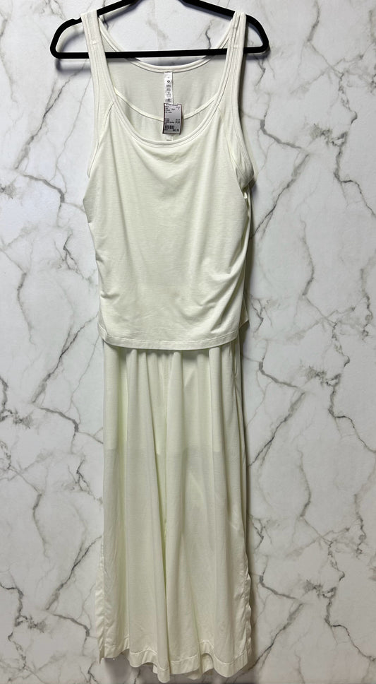 Size 10 Lululemon White Ladies Romper