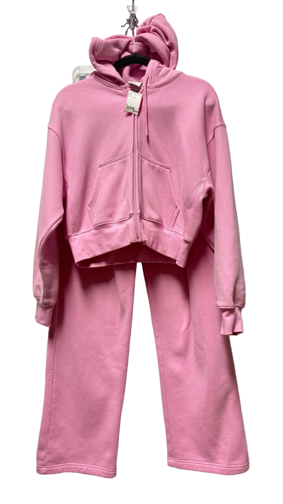 Size S Aritzia Pink Tall Ladies 2 Part Top