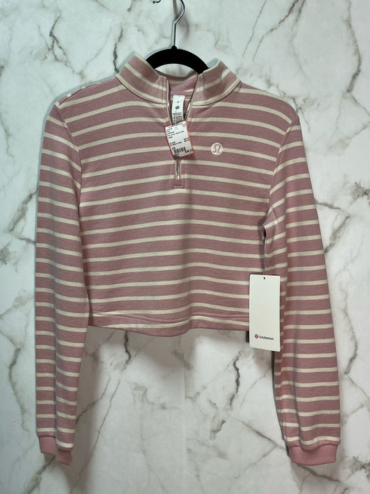Size XS Lululemon Pink White Brand New Ladies Top