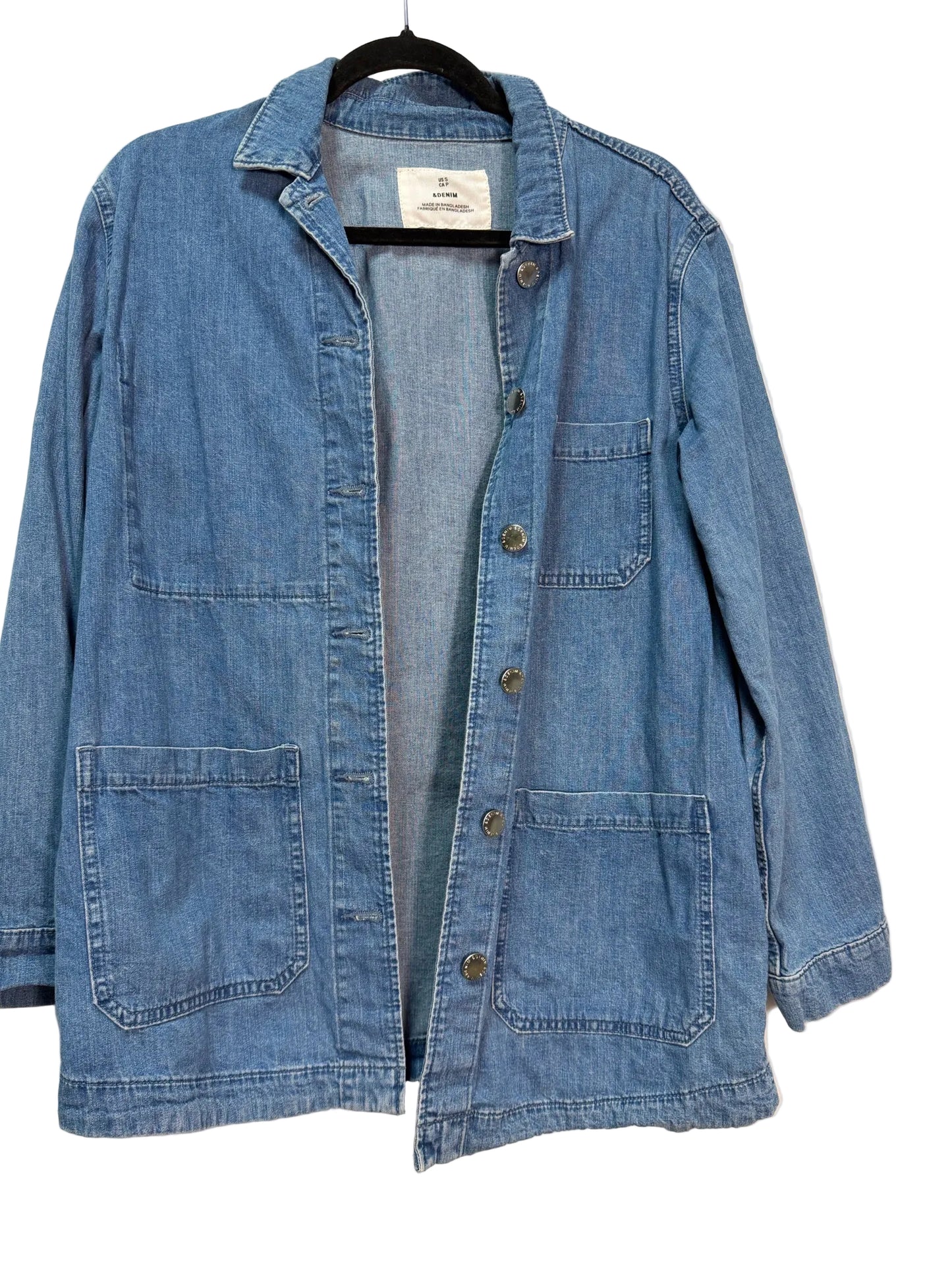 Size S H & M Denim Ladies Jacket