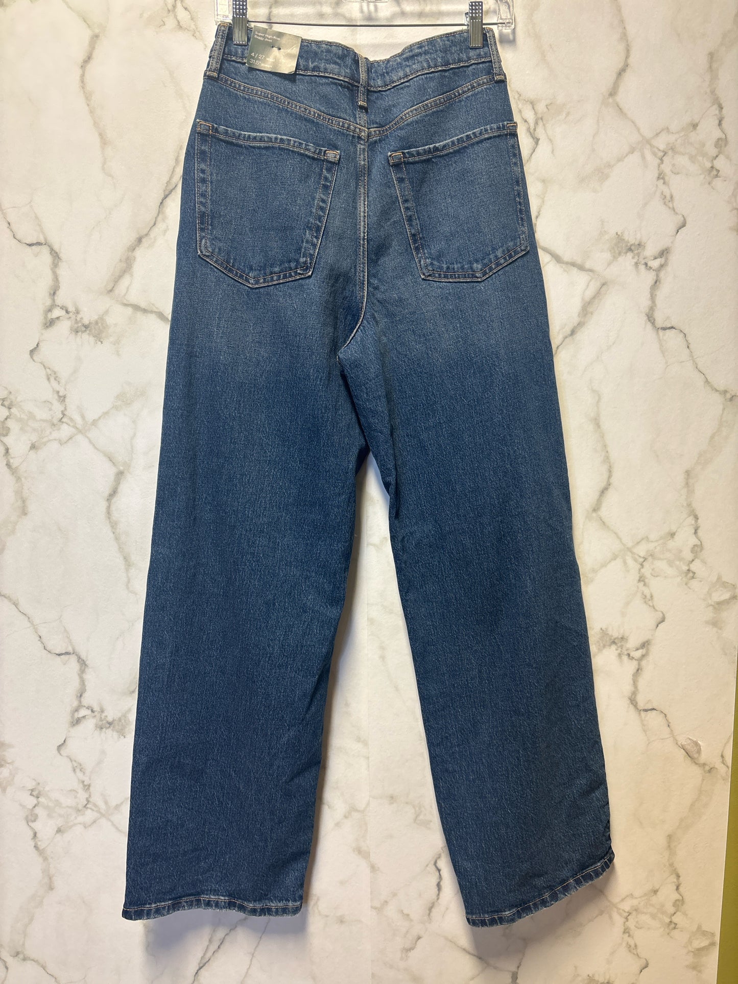 Size 4 Wild Fable Blue Demin Ladies Brand New Pants