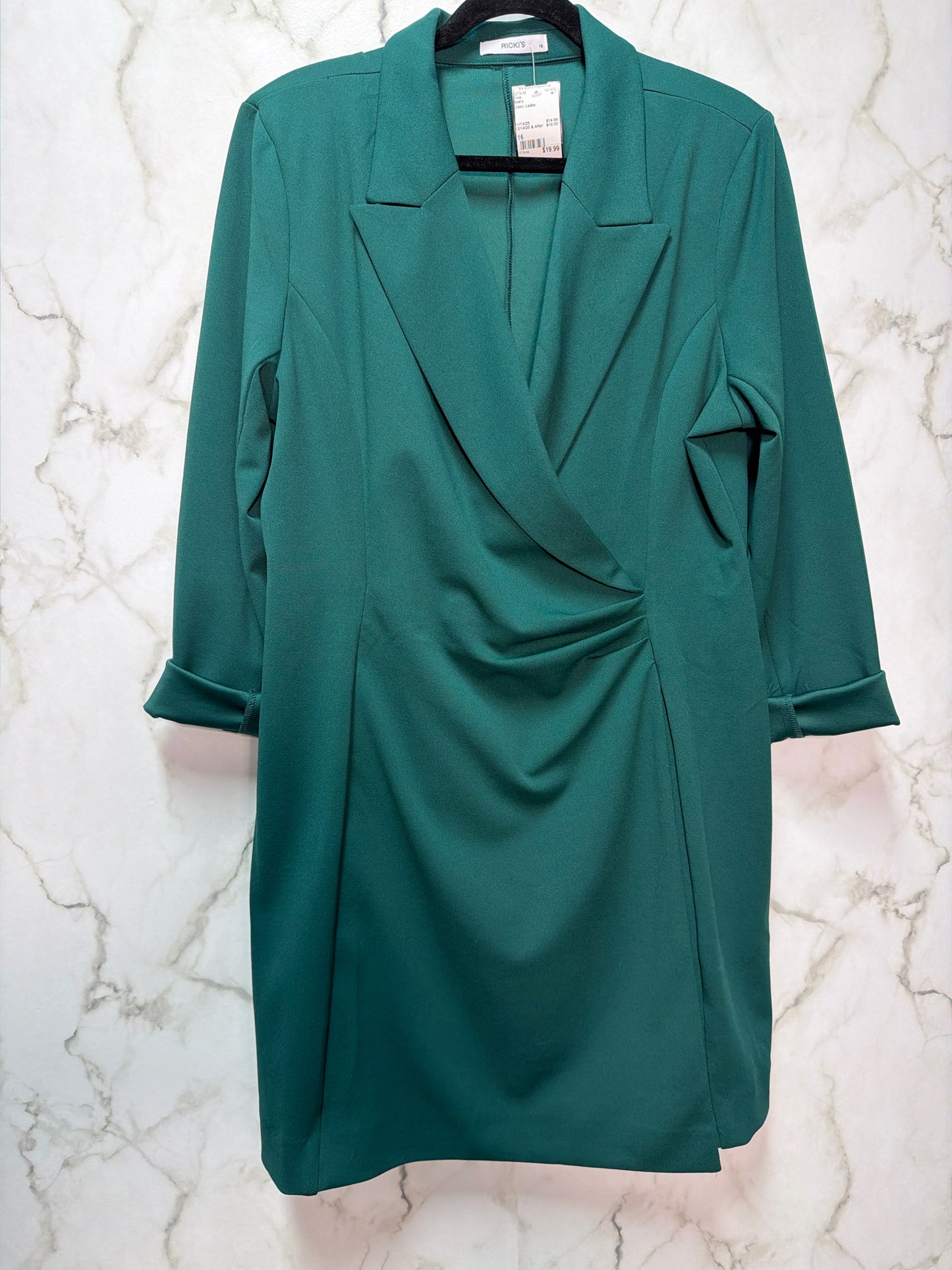 Size 16 Ricki's Green Ladies Dress