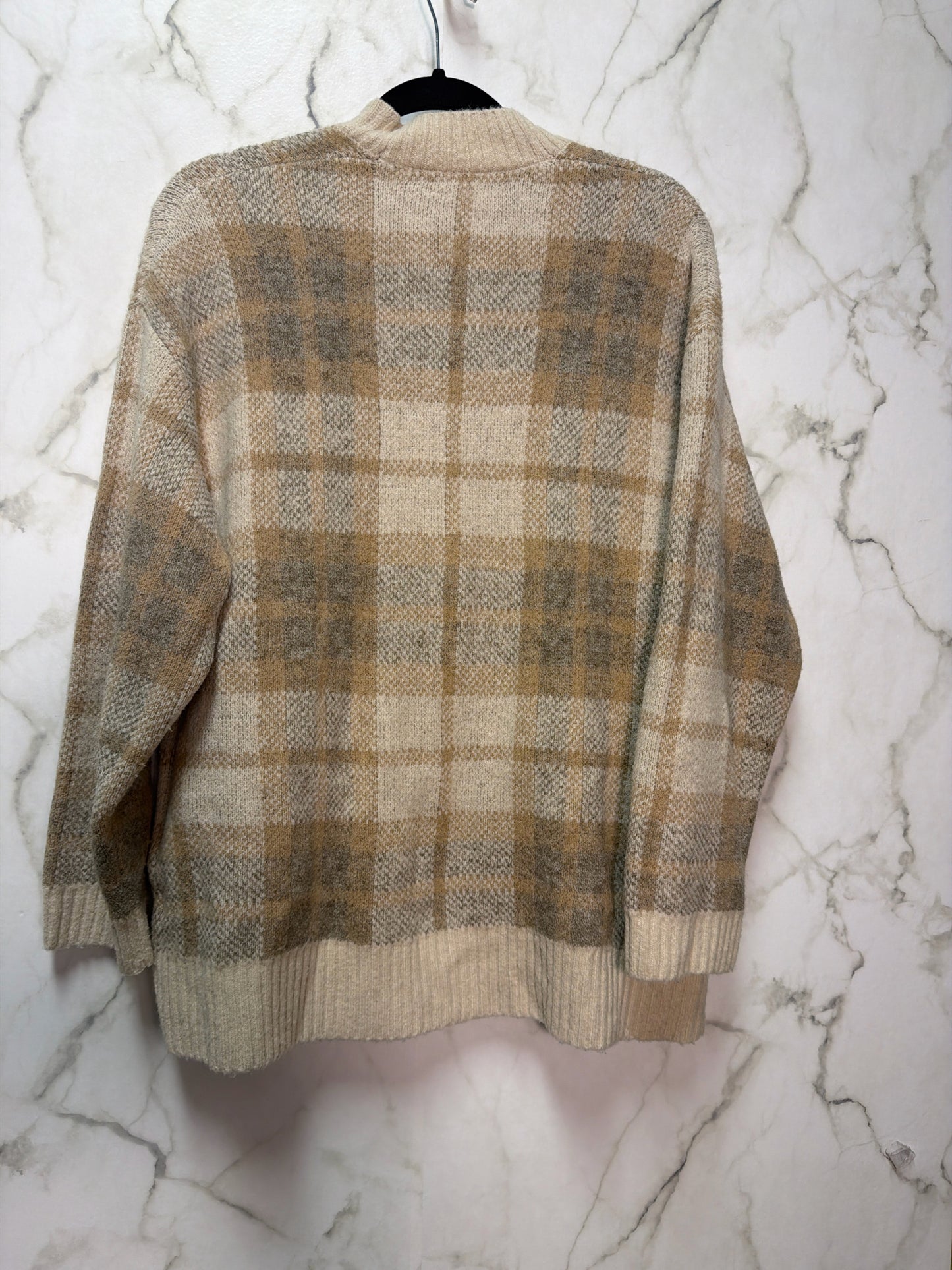 Size S Oak+Fort Beige Brown Ladies Cardi