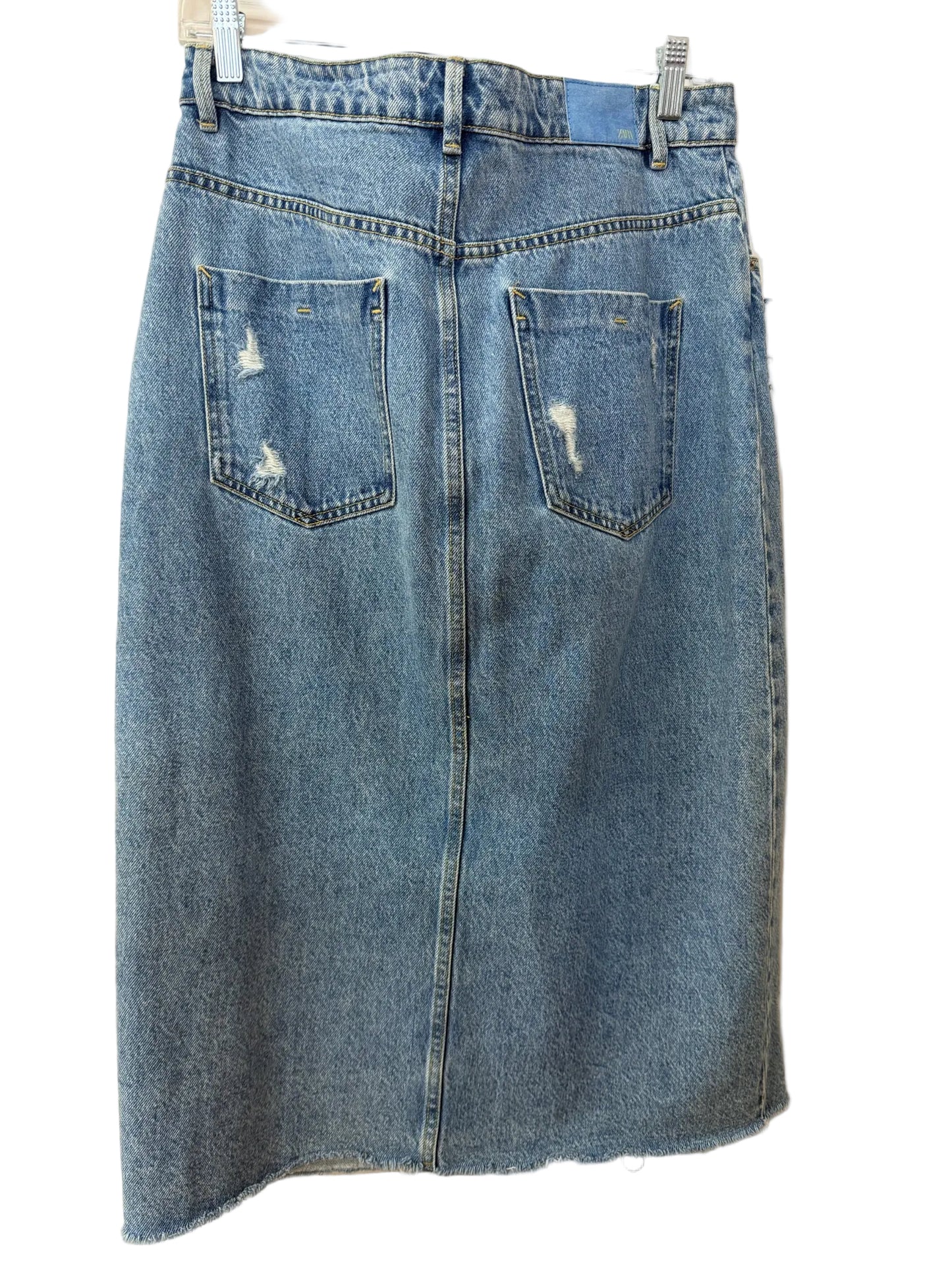 Size L Zara Denim Ladies Skirt