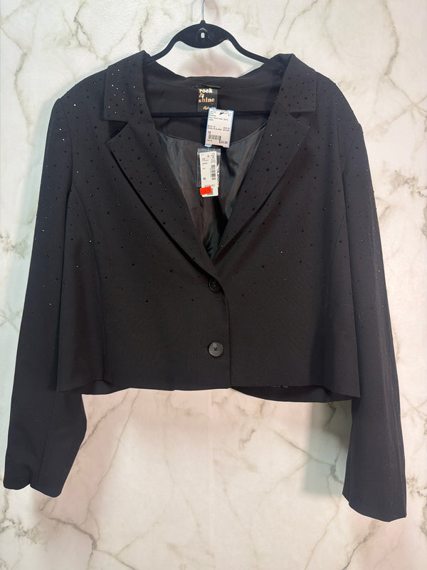 Size 18 Reitmans Black Brand New Gems Ladies Blazer