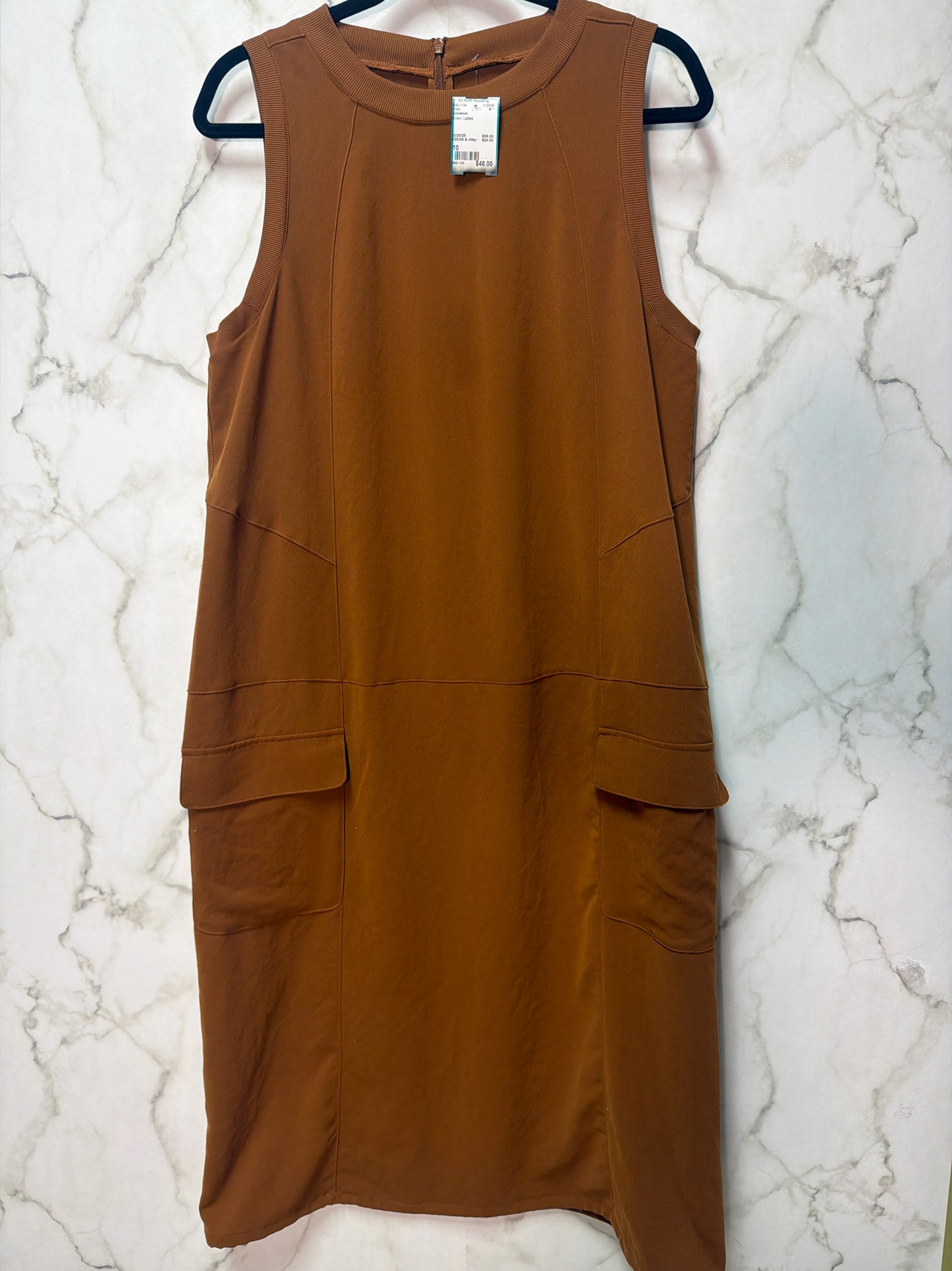 Size 10 Lululemon Brown Ladies Dress