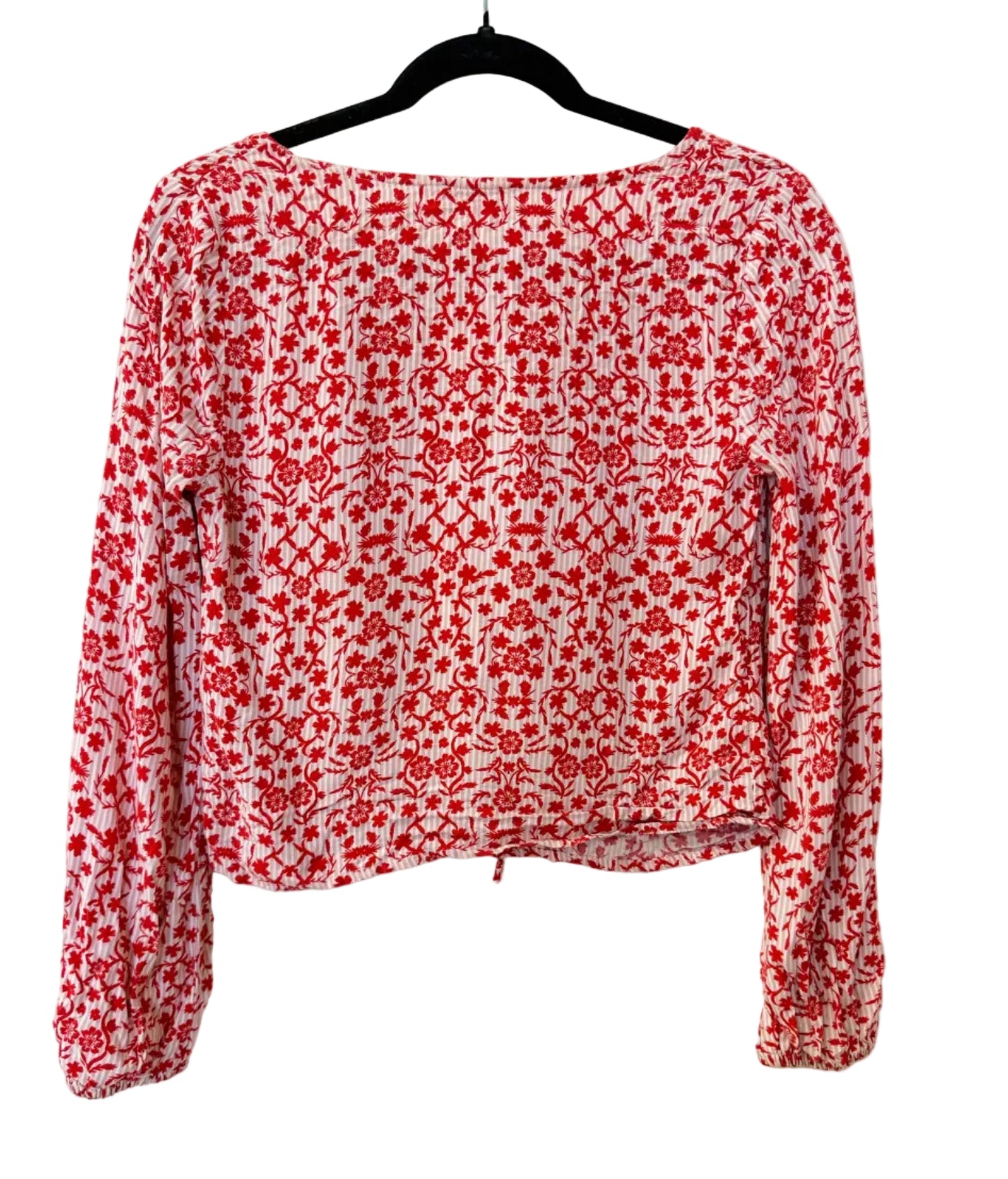 Size 34 Kookai Red White Ladies Top
