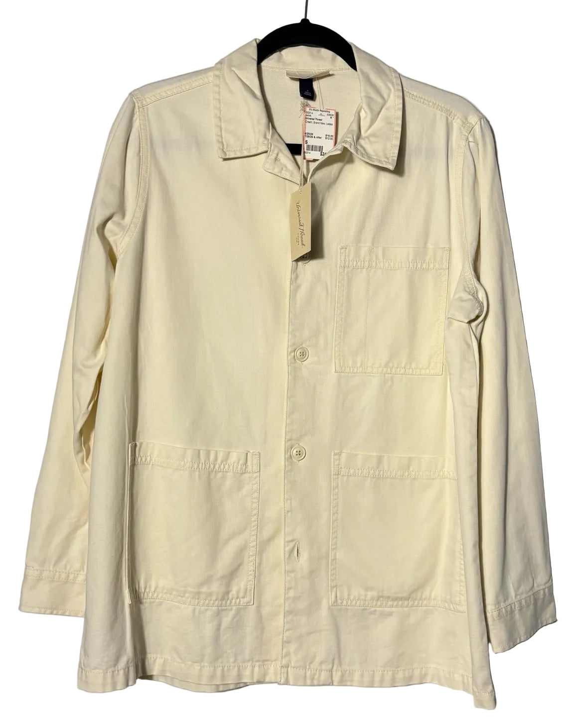 Size S Universal Thread Cream Brand New Ladies Jacket