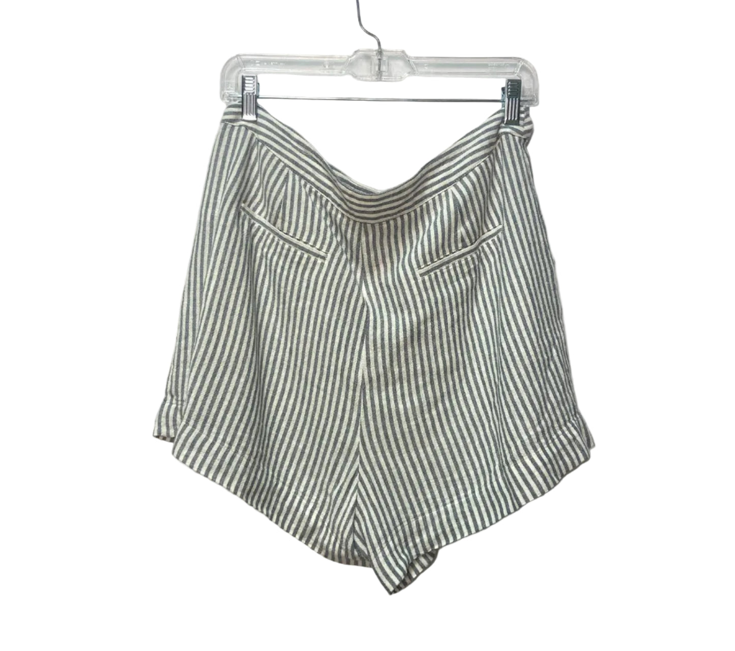 Size 12 Rachel Zoe White Stripe Ladies Shorts