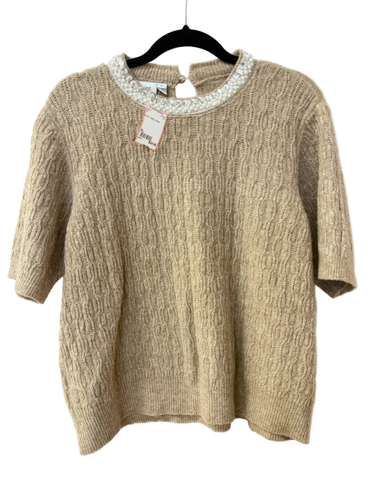 Size XL Brown Pearls Ladies Top