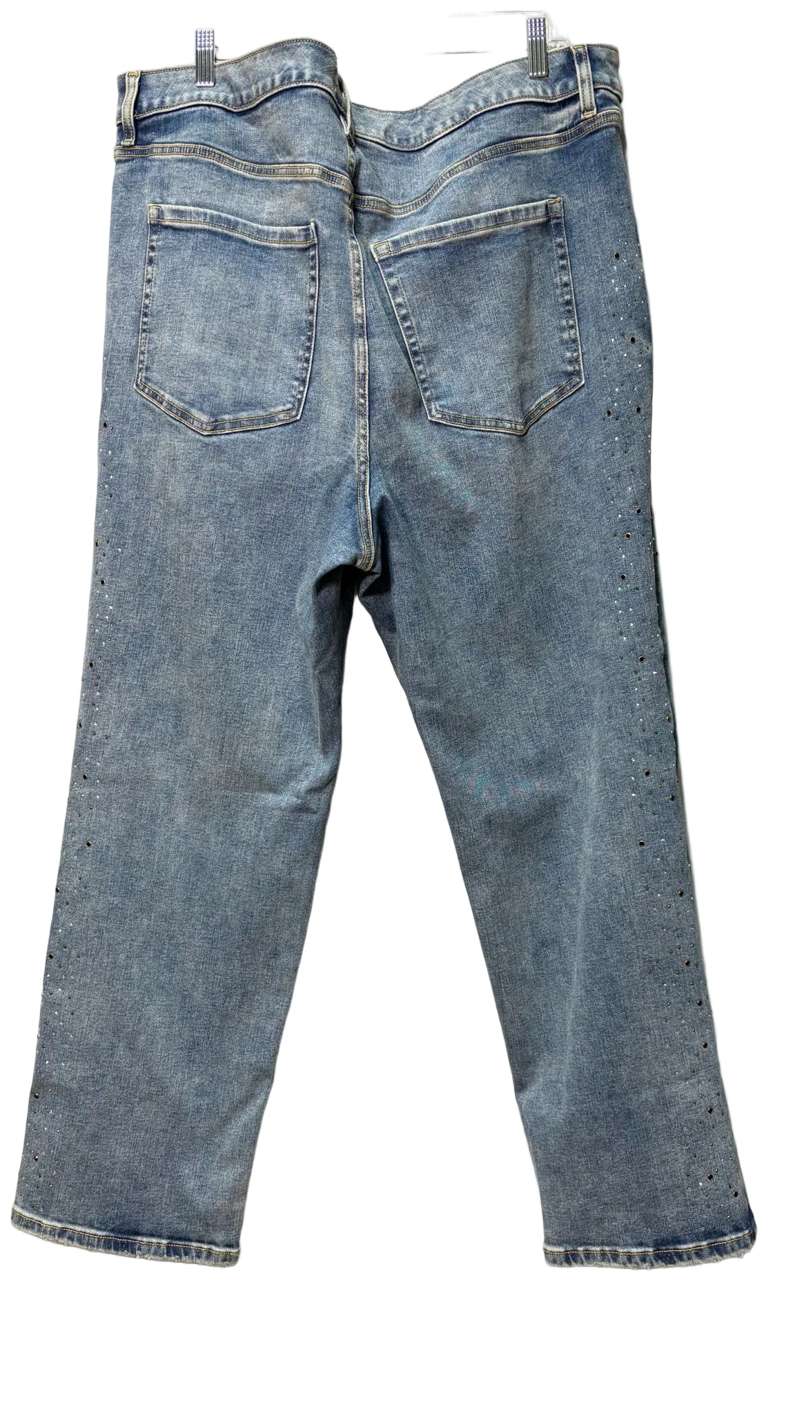 Size 22 Lane Bryant Denim Sparkle Ladies Jeans