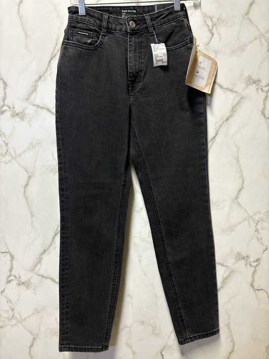 Size 24 Frank & Oak Grey Denim Brand New Ladies Pants