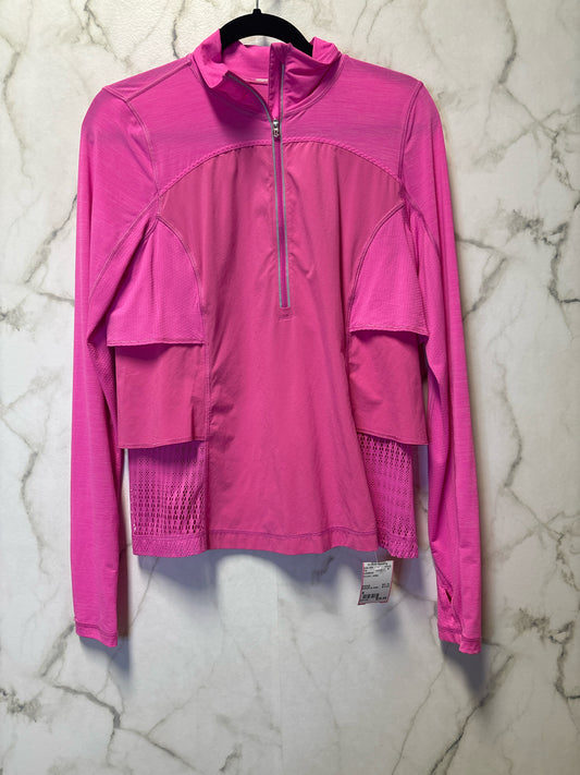 Size 8 Lululemon hot pink Ladies Top