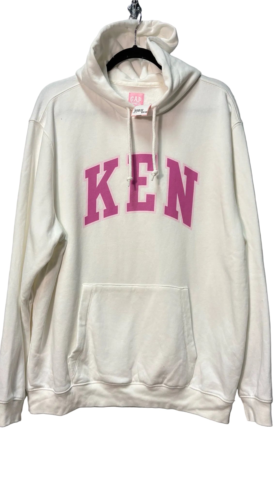 Size L Gap Pink White Barbie Ladies Top