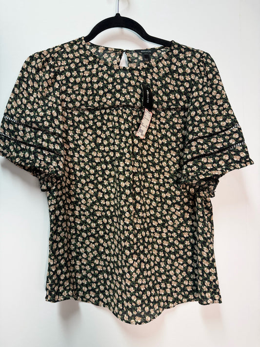 Size XS RW & CO Green Black Brand New Ladies Top