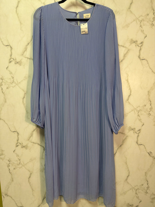 Size L Wilfred Purple pleated Ladies Dress