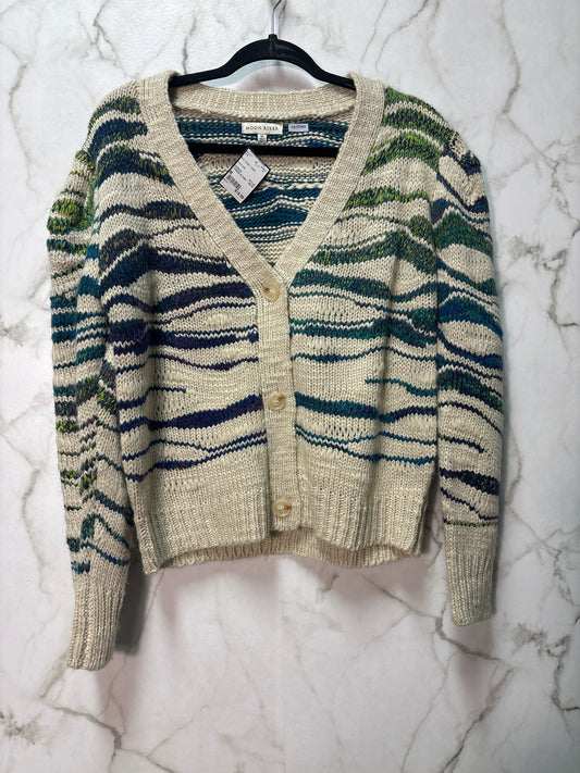 Size M Blue Green Ladies Cardi