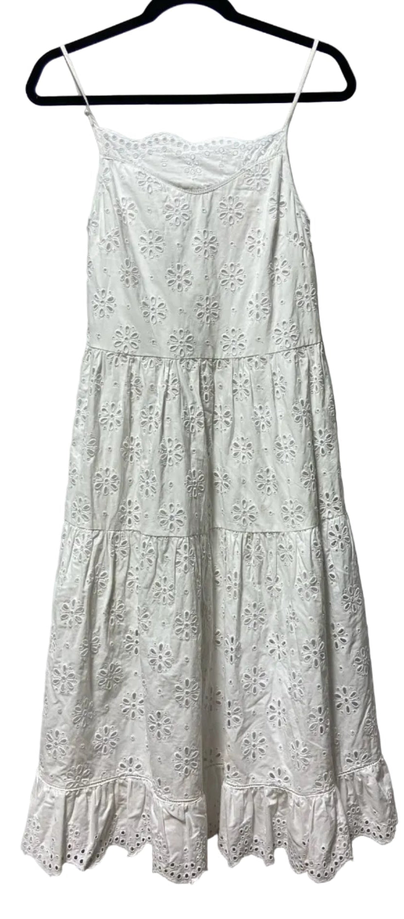 Size XS Little Moon White Eyelet Ladies Dress