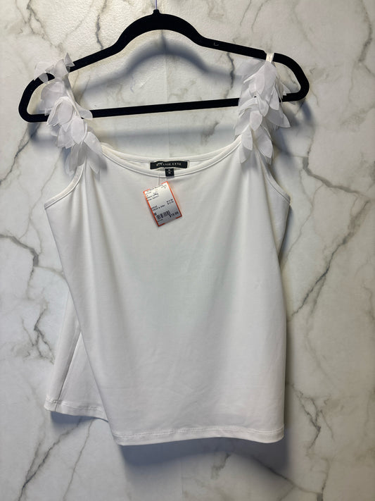 Size M Melanie Lyne White feathers Top