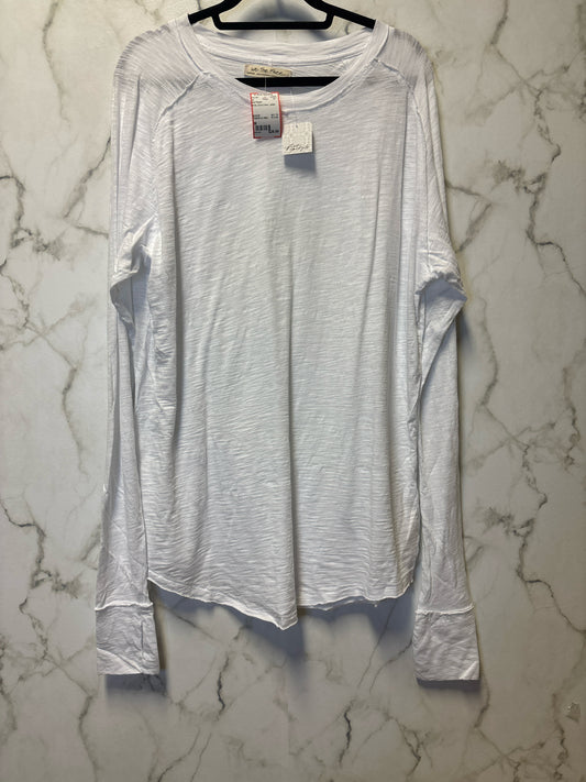 Size M Free People White Brand New Ladies Top