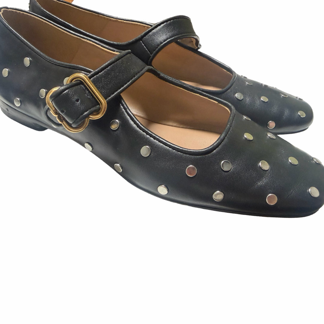 Sam Edelman Black Stud Trim Ladies Footwear/Ladies