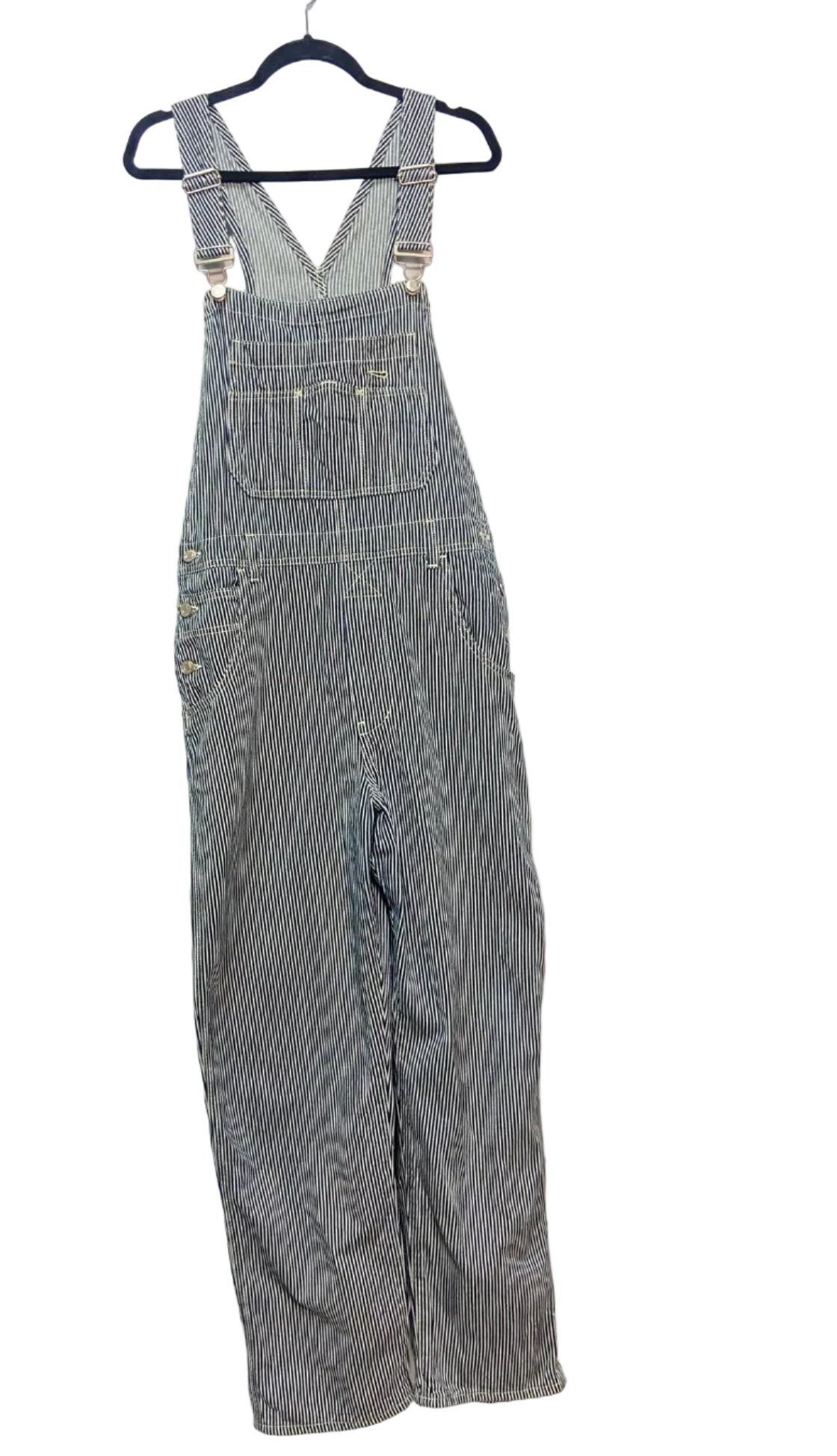 Size M Gap Blue White Denim Ladies Overall