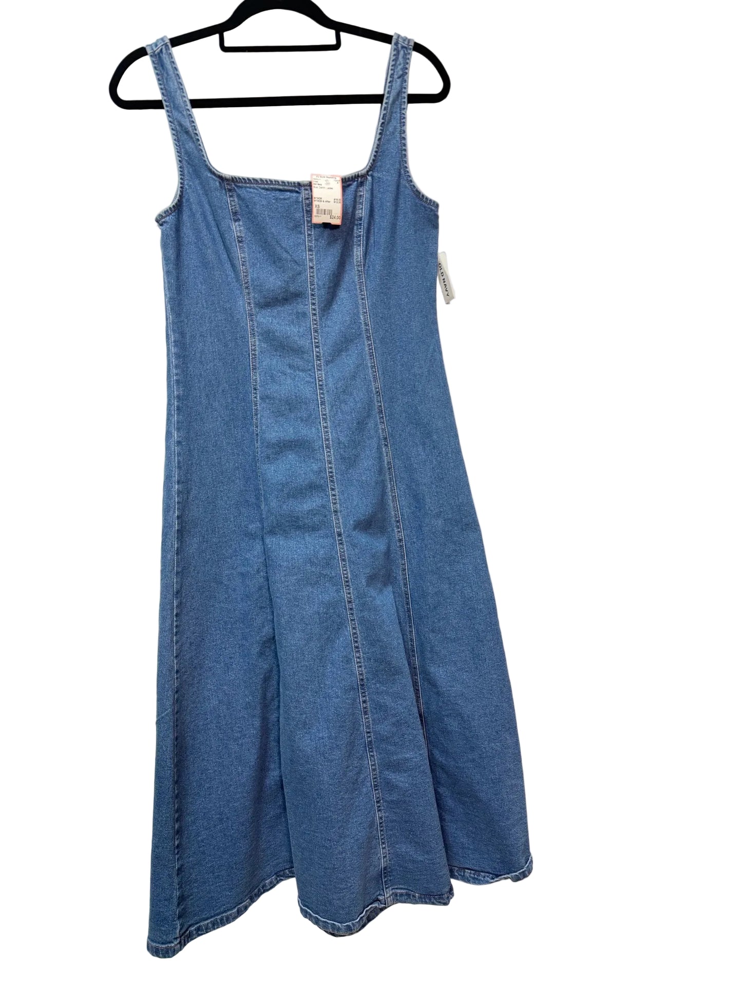 Size XS Old Navy Blue Denim Ladies Dress