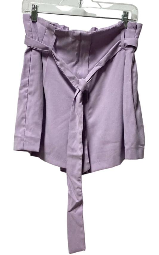 Size M Dynamite Lavender Brand New Belted Women's Shorts