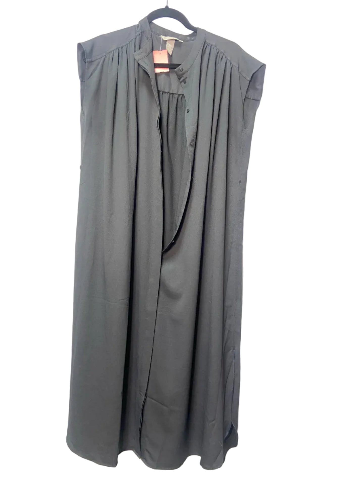 Size M H & M Black Button Up Ladies Dress