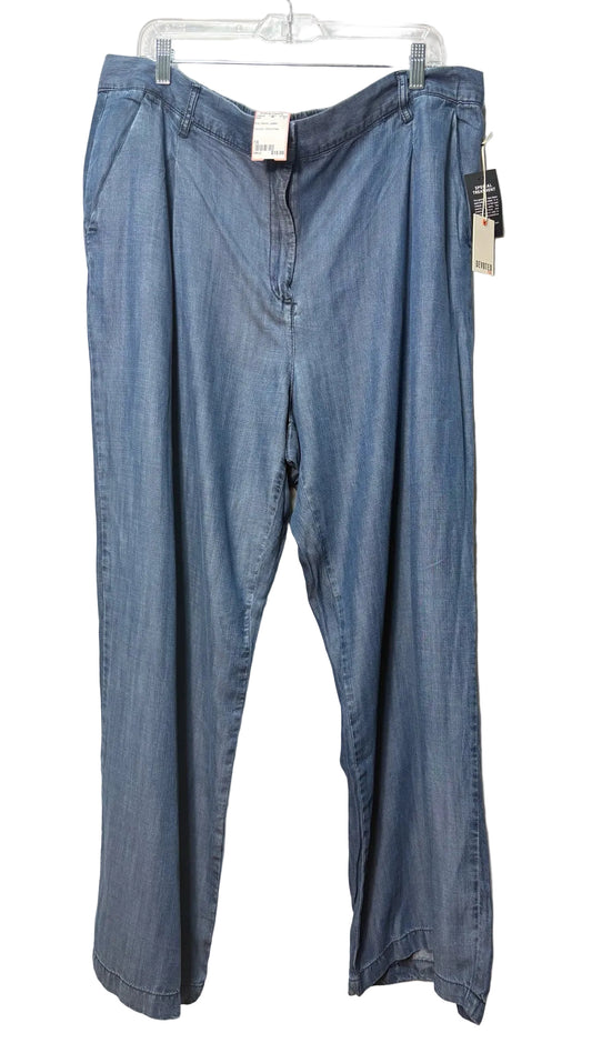 Size 1X Blue Denim Ladies Pants