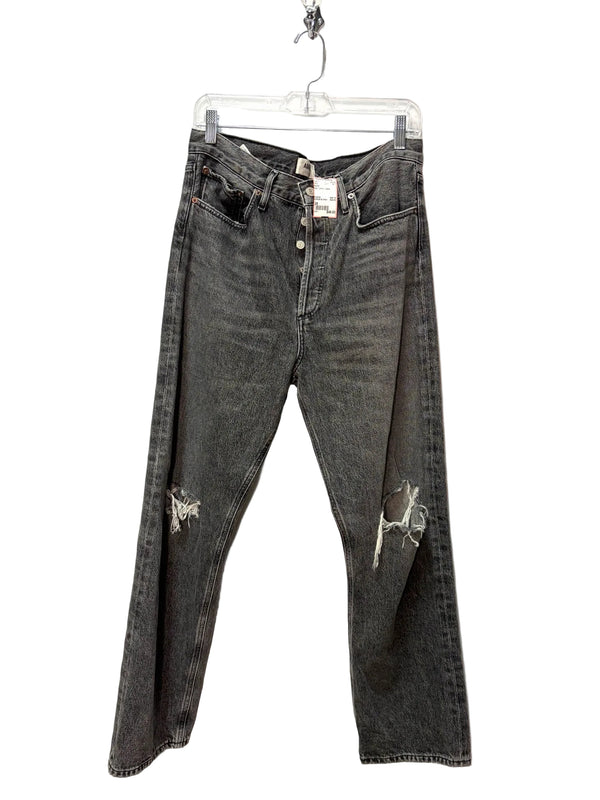 Size 28 Agolde Black Denim Ladies Pants