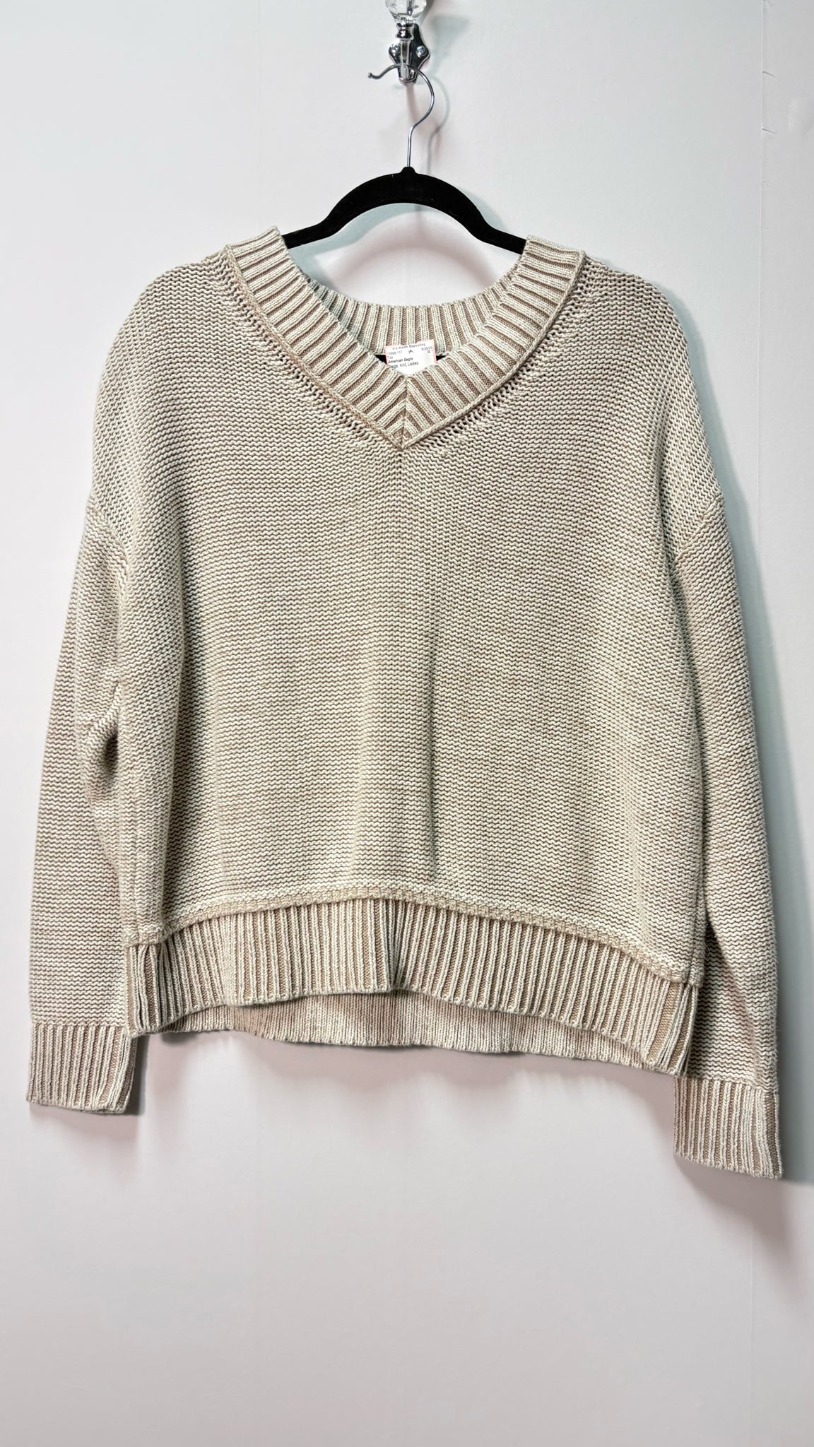 Size XS American Eagle Beige Knit Ladies Top