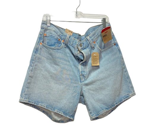 Size 33 Levis Blue Denim Brand New Ladies Shorts