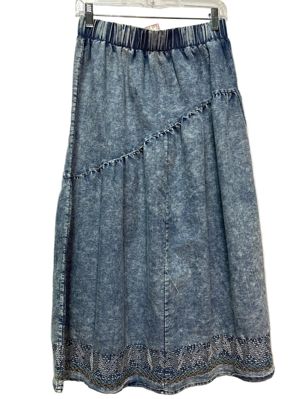 Size M Lapis Denim Ladies Skirt