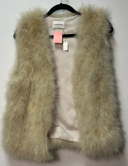 Size M Club Monaco Pink feathers Ladies Vest