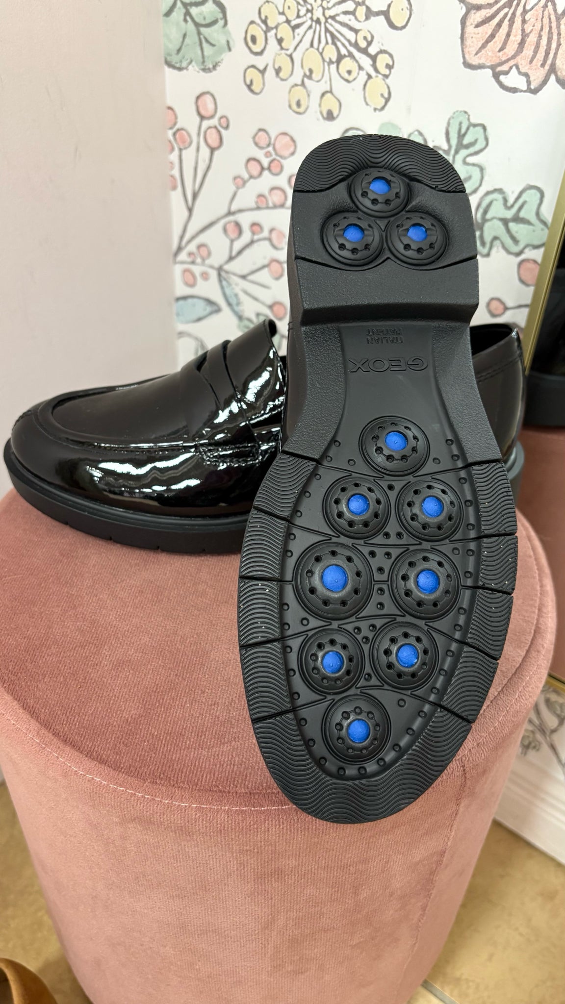 Geox Brown Black Ladies Footwear/Ladies