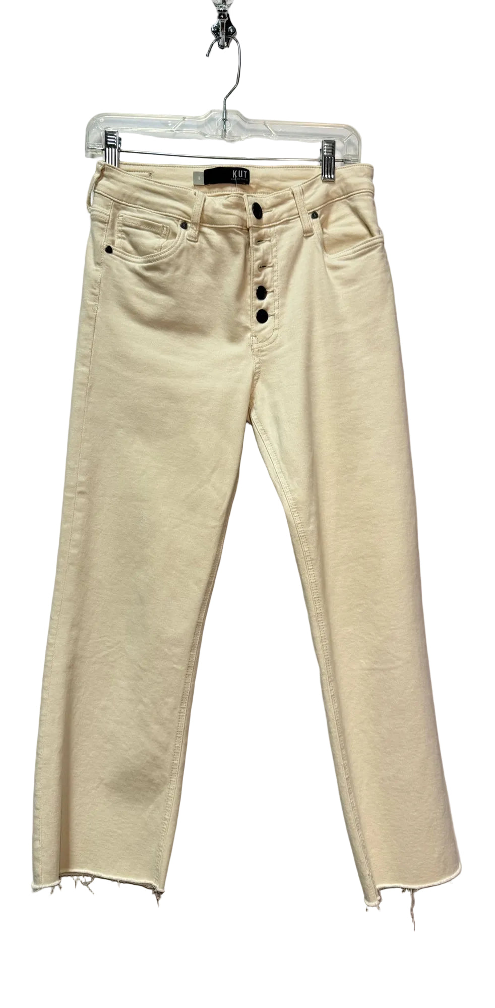 Size 6 Kut Cream Denim Ladies Pants