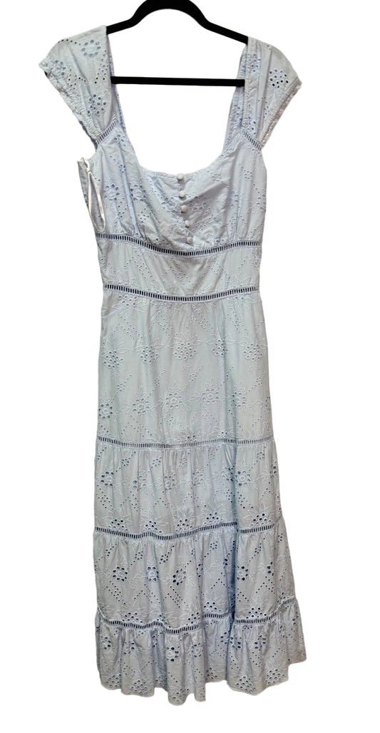 Size S Guess Blue Eyelet Ladies Dress