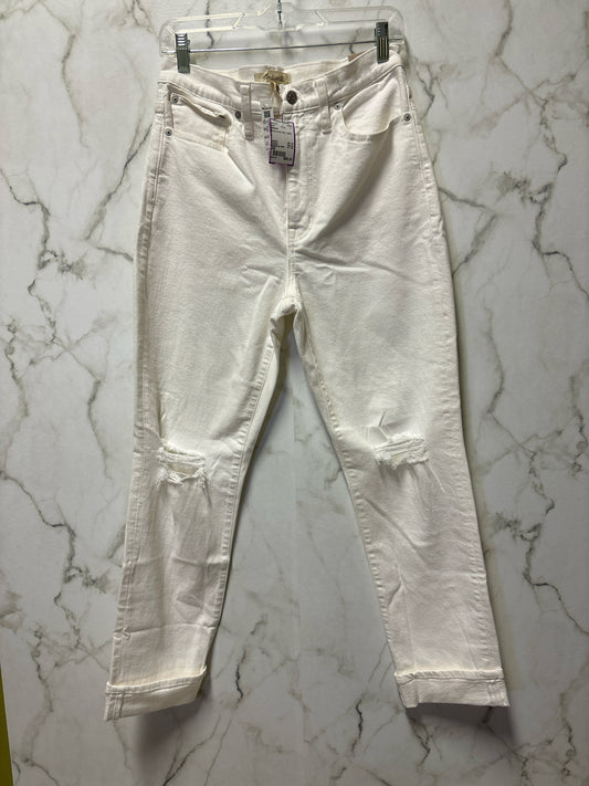 Size 28 Madewell White Brand New Ladies Jeans