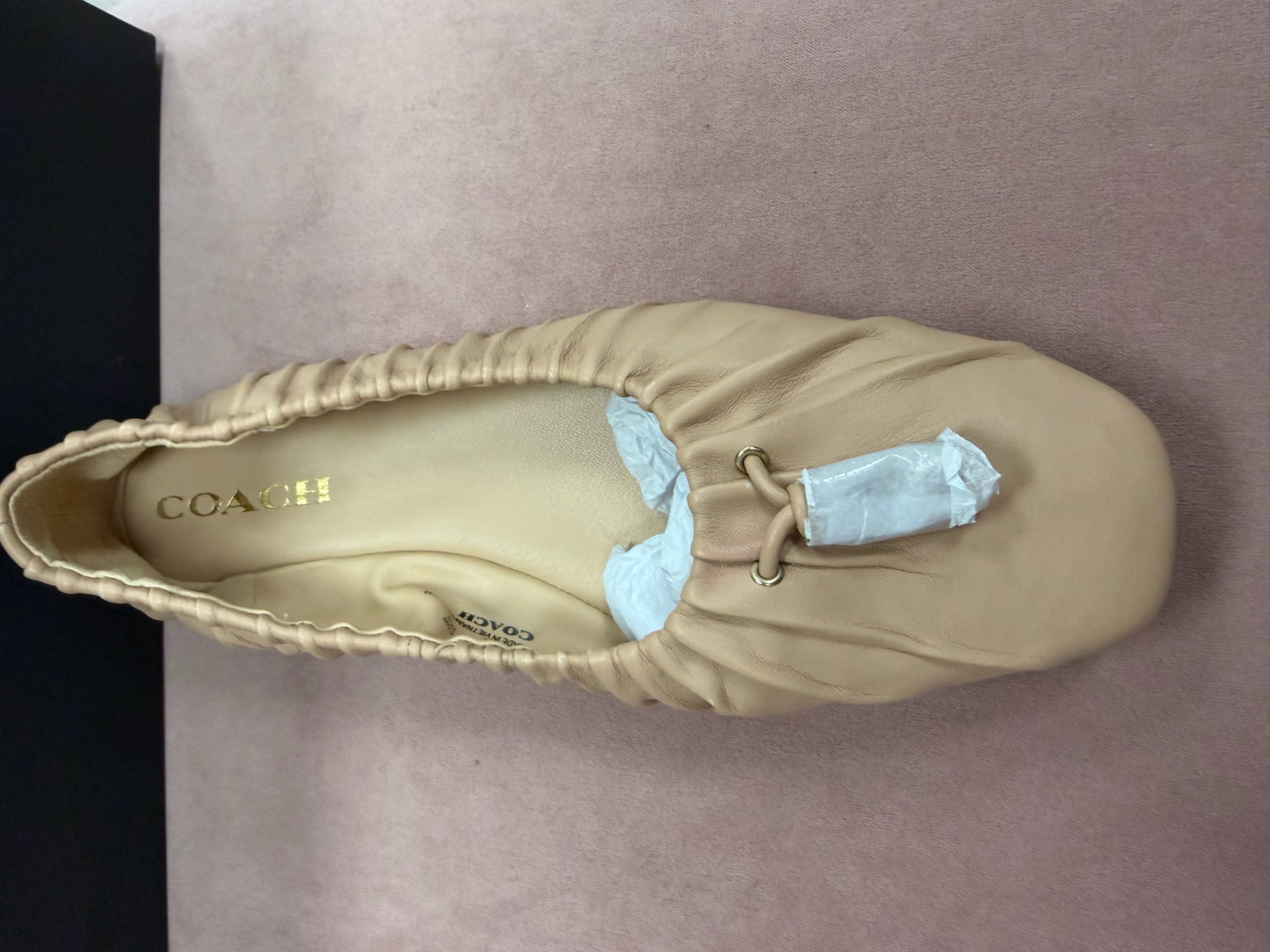 Coach! Beige Brand New Ladies Footwear/Ladies