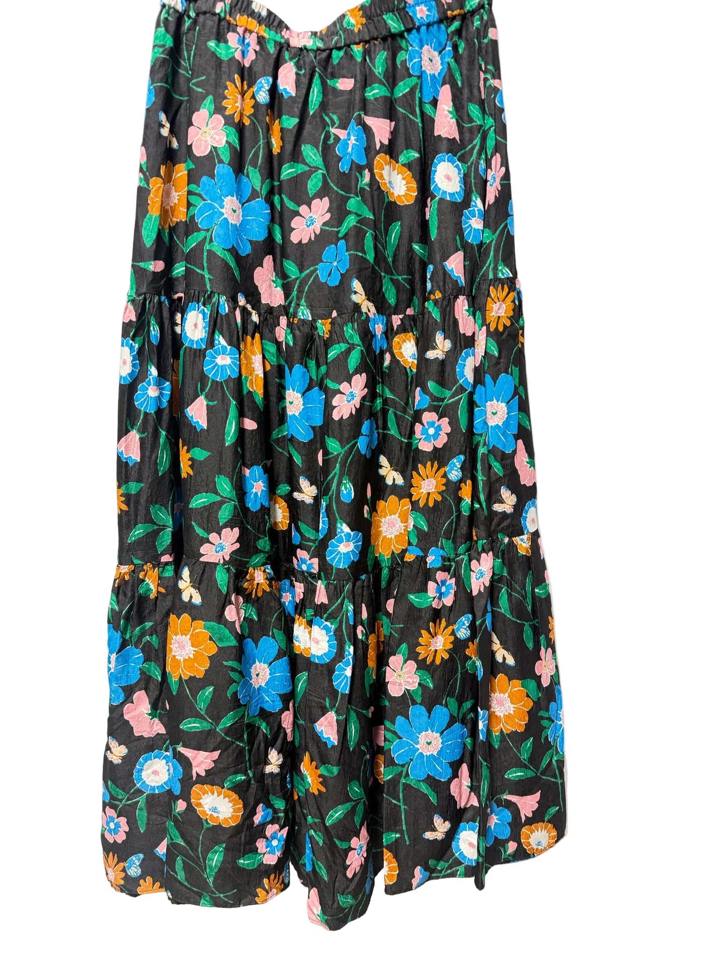 Size L Kate Spade Black Blue Ladies Skirt