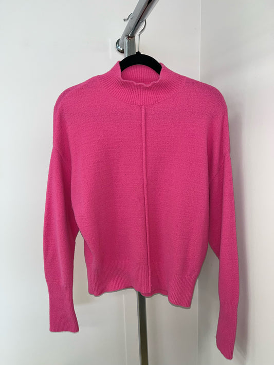 Size S RW & CO Pink Ladies Long Slvd Top