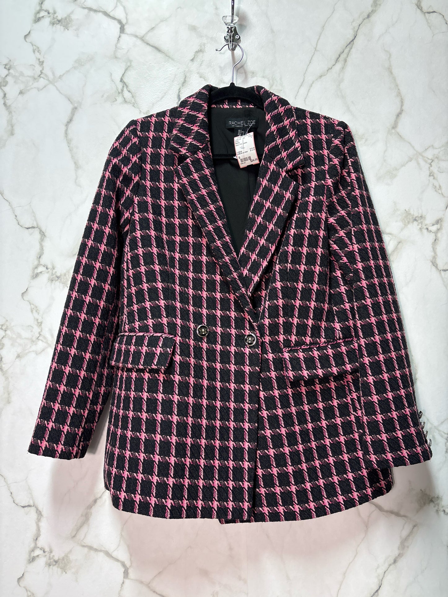 Size S Rachel Black Pink Ladies Blazer
