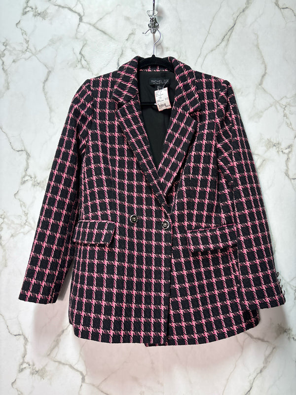 Size S Rachel Black Pink Ladies Blazer