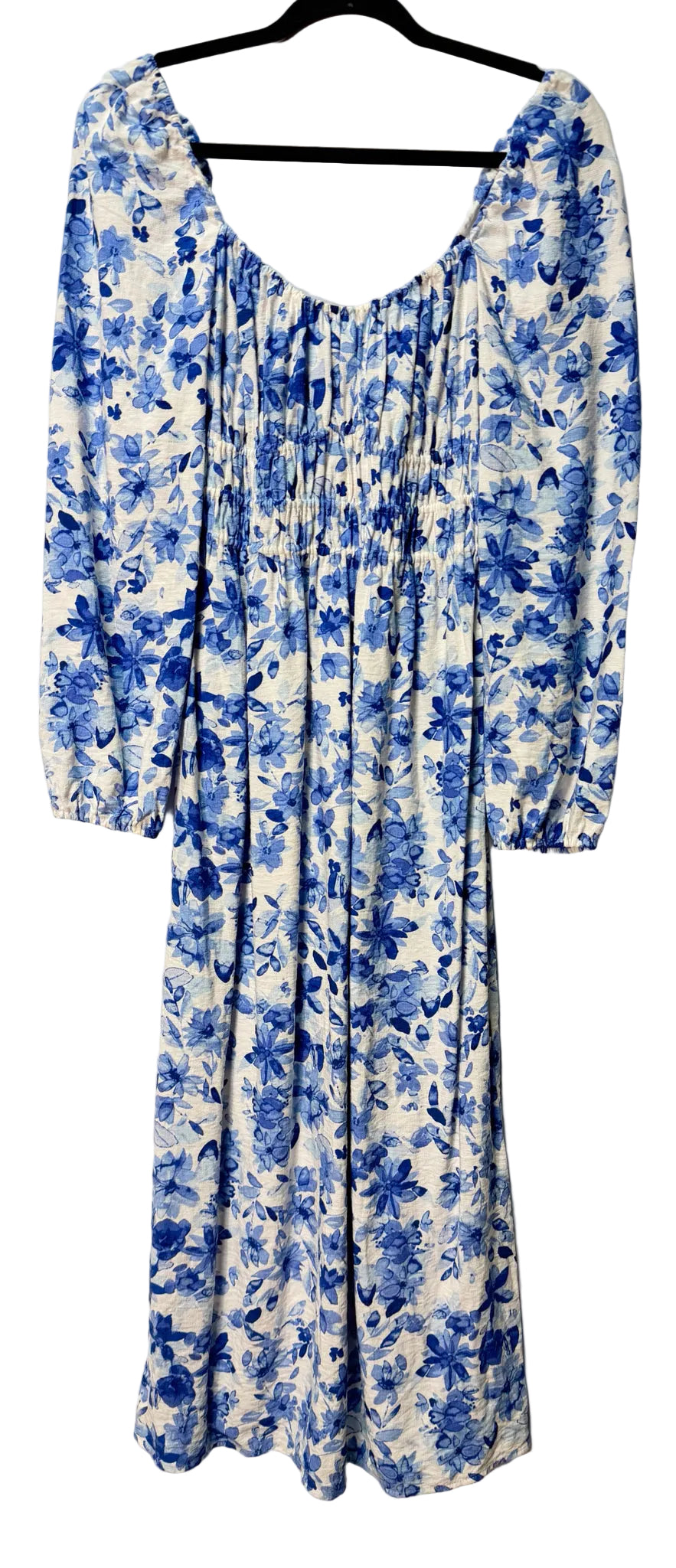 Size XS H & M Blue White Ladies Dress