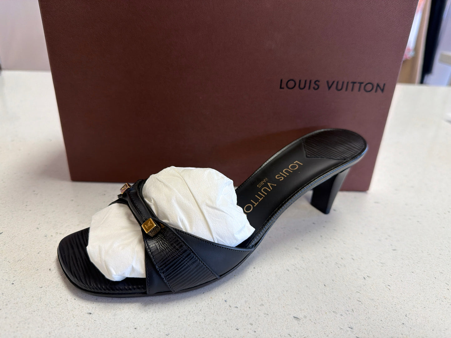 Louis Vuitton Black Ladies Footwear/Ladies