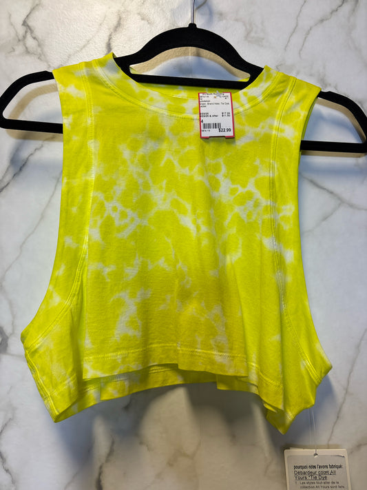 Size 4 Lululemon Green Tie Dye Ladies Brand New Top